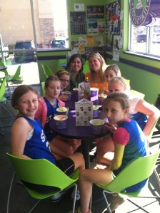 Most of our team at Yogurt Mountain